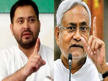 Tejashwi Slams CM Nitish Kumar Over Bihar Law & Order Police Not Listening To Him | तेजस्वी यादव ने नीतीश कुमार पर साधा निशाना, कहा- अनुकंपाई मुख्यमंत्री की बात कोई नहीं सुनता Tejashwi Slams CM Nitish Kumar Over Bihar Law & Order Police Not Listening To Him | तेजस्वी यादव ने नीतीश कुमार पर साधा निशाना, कहा- अनुकंपाई मुख्यमंत्री की बात कोई नहीं सुनता