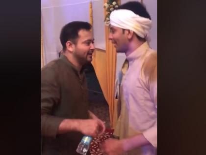 Lalu Prasad Yadav tejashwi yadav, tej pratap yadav to tie knot today with Aishwarya Rai | लालू के बेटे तेज प्रताप की शादी आज, भाई तेजस्वी ने किया वीडियो पोस्ट, लिखा- 'देसी बॉयज ऑन द फ्लोर'