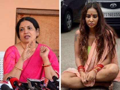 tollywood casting couch drama Jeevitha Rajasekhar leaks a video of Sri Reddy | सरेआम कपड़े उतारने वाली तेलुगु एक्ट्रेस पर दूसरी एक्ट्रेस ने लगाए ये आरोप, लीक किया नया वीडियो