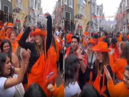 Sapna Choudhary's Haryanvi Track Takes Amsterdam By Storm Watch video | VIDEO: 'तेरी आख्या का यो काजल...', सपना चौधरी के हरियाणवी सॉन्ग में एम्स्टर्डम की सड़कों पर जमकर झूमे लोग