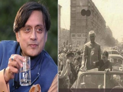 Shashi Tharoor Trolled on twitter photo from Nehru-Indira's USSR visit as one from USA | 'हाउडी मोदी' से जवाहरलाल नेहरू और इंदिरा गांधी की तुलना कर फंसे शशि थरूर, ट्रोल होने के बाद उठाया ये कदम