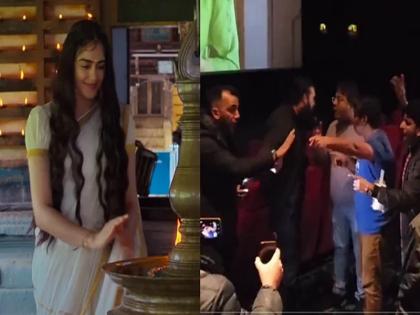 Screening of The Kerala Story disrupted in Britain video surfaced of people shouting and fighting in theatre | ब्रिटेन में 'द केरल स्टोरी' की स्क्रीनिंग हुई बाधित, थिएटर में झगड़ते, चिल्लाते लोगों का वीडियो आया सामने, देखें