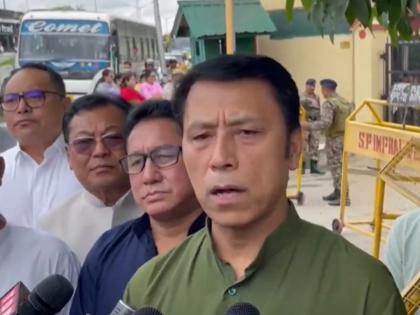 BJP government again in Manipur 44 MLAs ready Thokchom Radheshyam Singh claims met Governor Ajay Kumar Bhalla | मणिपुर में फिर से भाजपा सरकार?, 44 विधायक तैयार, थोकचोम राधेश्याम सिंह का दावा, राज्यपाल अजय कुमार भल्ला से मुलाकात