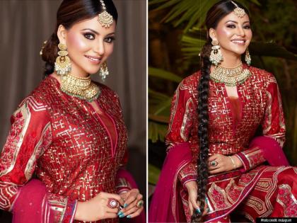 उर्वशी रौतेला ने शेयर की फोटो, दिखीं बेहद खूबसूरत, लिखा-'आंखों की गुस्ताखियां माफ हो'