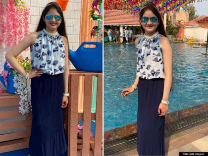 बजरंगी भाईजान की 'मुन्नी' ने शेयर की खूबसूरत तस्वीरें, कैप्शन लिखा- आज ब्लू है पानी पानी पानी...पूल पार्टी मस्ती...