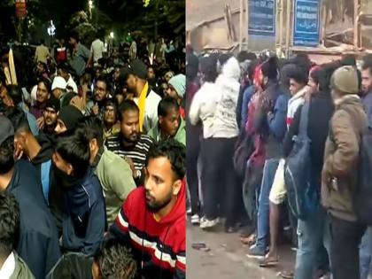 IND vs SA 1st T20I: Tickets for the first T20I in Cuttack are in a frenzy, with fans lining up since 4 am to get tickets | IND Vs SA 1st T20I: कटक में पहले टी20 मैच की टिकट को लेकर मची अफ़रा-तफ़री, टिकट पाने के लिए सुबह 4 बजे से लाइनों में लगे फैंस, कतारें भी तोड़ीं