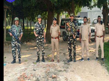 Bihar Assembly elections 2025 Tight security measures in place in Bihar for second phase of voting | Bihar Election 2025: दूसरे चरण की वोटिंग के लिए सुरक्षाकर्मी तैनात, चप्पे-चप्पे पर कड़ी निगरानी
