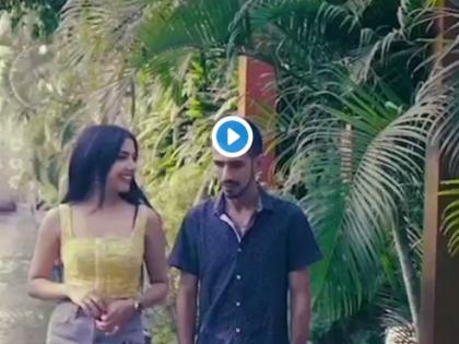 Yuzvendra Chahal gets his cheeks pulled in TikTok Video | प्यार से युजवेंद्र चहल का गाल खींचती नजर आई लड़की, टीक-टॉक वीडियो हुआ वायरल