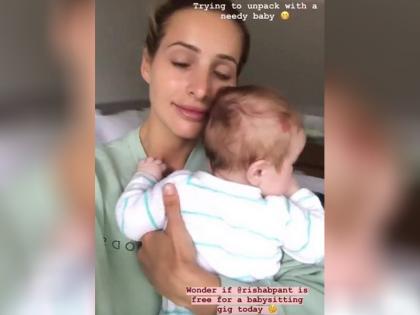 <a href='https://www.lokmatnews.in/topics/tim-paine/'>टिम पेन</a> ने ऋषभ पंत से पूछा मजेदार सवाल (Instagram)