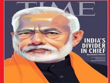 pm narendra modi image on time magazine gives headline India’s divider in chief | 'टाइम' के कवर पेज पर पीएम मोदी की तस्वीर के साथ विवादित हेडलाइन, पत्रिका ने बताया- 'इंडियाज डिवाइडर इन चीफ'