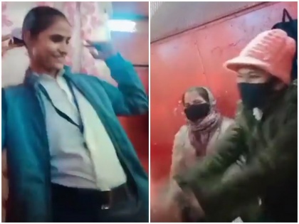 Ram Janmabhoomi Women policemen suspended for made a reel on Bhojpuri song Tirchi Nazariya | राम जन्मभूमि की सुरक्षा में तैनात महिला पुलिसकर्मियों ने भोजपुरी गाने 'तिरछी नजरिया' पर बनाया रील, जांच के बाद यूपी पुलिस ने किया निलंबित