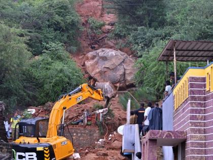 Tragic Landslide in Tiruvannamalai 5 child 7 Dead Rock Crushes House landslip found see video Ex-gratia amount Rs 5 lakh family | Tragic Landslide in Tiruvannamalai: 5 बच्चों सहित 7 लोगों की मौत?, परिजन को 5-5 लाख रुपये की अनुग्रह राशि, देखें भयावह मंजर