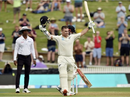 new zealand score 173 runs on 3 wickets after tom latham ton at day 1 stump vs England | NZ vs ENG: 39 रन पर 2 विकेट गंवाने के बाद टॉम लाथम के शतक ने न्यूजीलैंड को मजबूत स्थिति में पहुंचाया, रॉस टेलर ने खेली 53 रनों की पारी