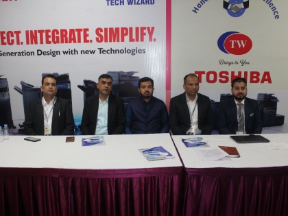 Toshiba technology company Tech Wizard aims 10 percent share Indian printing market next two years launched MFP multi-function printer | तोशिबा और टेक्नोलॉजी कंपनी टेक विजार्ड ने किया गठजोड़, प्रिंटिंग बाजार में अगले दो साल में 10 प्रतिशत हिस्सेदारी का लक्ष्य, जानें सबकुछ
