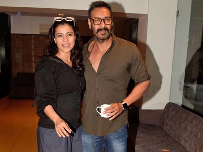 'टोटल धमाल' की स्पेशल स्क्रीनिंग पर वाइफ काजोल संग नजर आए अजय देवगन, देखें तस्वीरें