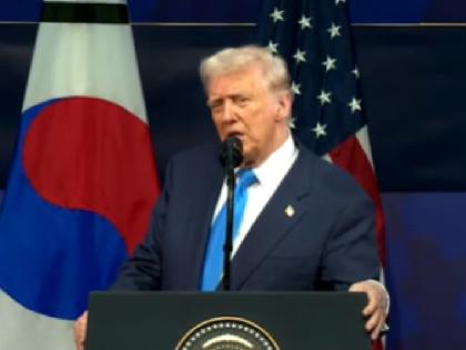 Donald Trump says PM Modi nicest-looking guy He is killer We are doing trade deal with India | 'PM मोदी की सबसे ग्रेड पर्सनालिटी', ट्रंप ने की प्रधानमंत्री की तारीफ, कहा- "हम भारत के साथ ट्रेड डील कर रहे"