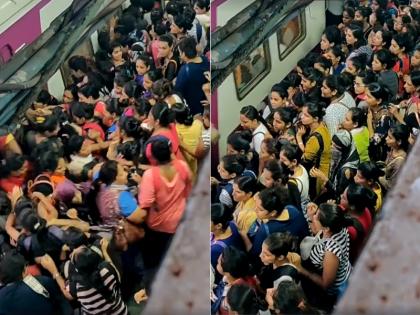 a man share mumbai local train videos Life of Common Man | पुर्तगाली प्रोफेसर ने शेयर किया मुंबई लोकल ट्रेन का वीडियो, 11 मिलियन लोगों ने देखा और लाखों लोगों ने किया शेयर
