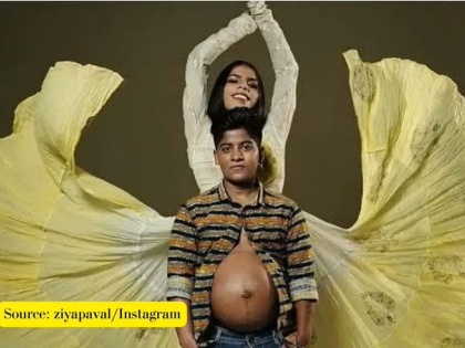 Kerala 'dad' gets pregnant Meet Ziya paval and Zahad Country first case transgender couple become parents child born through operation see video | केरलः देश का पहला मामला, ट्रांसजेंडर युगल माता-पिता बने, ऑपरेशन के जरिये बच्चे का जन्म, देखें वीडियो