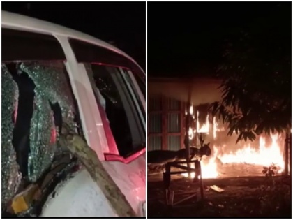 Former Tripura CM Biplab Deb ancestral house attacked and set fire after vandalism many vehicles damaged | त्रिपुरा के पूर्व मुख्यमंत्री बिप्लब देब के पुश्तैनी घर पर हमला, अज्ञात हमलावरों ने तोड़फोड़ के बाद लगाई आग, कई गाड़ियां क्षतिग्रस्त