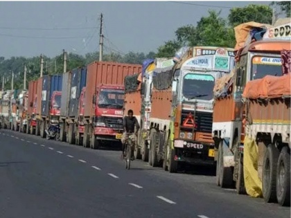 Truck operators strike continues for fourth day | ट्रक आपरेटरों की हड़ताल चौथे दिन भी रही जारी, अब होगा आंदोलन तेज