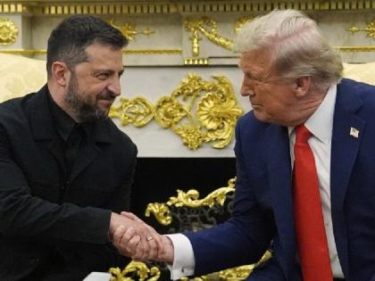 Donald Trump begins planning meeting between Vladimir Putin and Ukrainian President Volodymyr Zelensky | "मैंने पुतिन को फोन किया", ट्रंप ने जेलेंस्की और पुतिन के बीच बैठक की प्लानिंग की शुरू Donald Trump begins planning meeting between Vladimir Putin and Ukrainian President Volodymyr Zelensky | "मैंने पुतिन को फोन किया", ट्रंप ने जेलेंस्की और पुतिन के बीच बैठक की प्लानिंग की शुरू