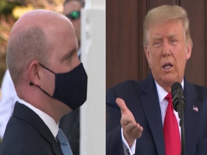 Donald Trump tells reporter to take mask off during press briefing | जब डोनाल्ड ट्रंप ने पत्रकार को कहा- मास्क हटाकर सवाल पूछें, रिपोर्टर ने कर दिया इनकार, जानें फिर क्या हुआ...?