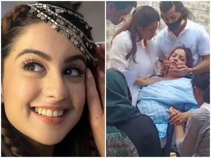 Tunisha Sharma funeral Her mother fainted terahvin ceremony to be held in Chandigarh | दिवंगत अभिनेत्री तुनिषा शर्मा के अंतिम संस्कार में बेहोश हुईं उनकी मां, सामने आया वीडियो, चंडीगढ़ में होगी तेरहवीं की रस्म