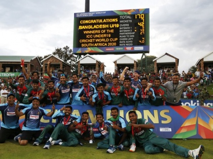 ICC U-19 World Cup 2020: Champions Bangladesh to be accorded hero's welcome at home after beating India in final | U19 वर्ल्ड कप जीतने वाली बांग्लादेश टीम का इस तरह होगा स्वागत, प्रधानमंत्री शेख हसीना की अगुवाई वाली मंत्रिमंडल ने लिया फैसला
