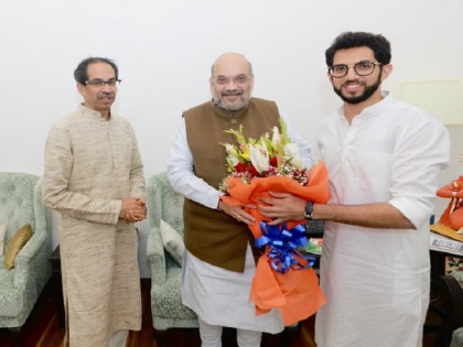 Uddhav Thackeray Aditya Thackeray meet Amit Shah Advani pm modi Sonia Gandhi | पीएम मोदी ही नहीं लाल कृष्ण आडवाणी और अमित शाह से भी मिले उद्धव ठाकरे, सीएम बनने के बाद पहली मुलाकात