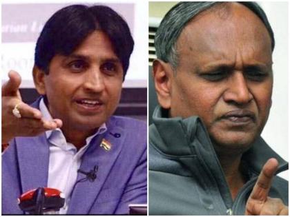Kumar Vishwas Attacks on MP Udit Raj for his controversial tweet on temples | सांसद उदित राज के इस बयान पर भड़के कुमार विश्वास, पूछा- मंदिर खटकने लगे अब? Kumar Vishwas Attacks on MP Udit Raj for his controversial tweet on temples | सांसद उदित राज के इस बयान पर भड़के कुमार विश्वास, पूछा- मंदिर खटकने लगे अब?