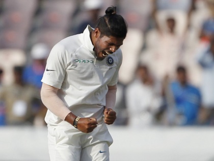 Ind vs Win, 2nd Test: Umesh Yadav pick 6 wicket against Windies in 2nd Test match | Ind vs Win: उमेश यादव ने की करियर की सर्वश्रेष्ठ गेंदबाजी, विंडीज को 311 रनों पर समेटा