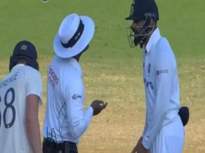 India vs England 2021 Virat Kohli Loses Cool as Joe Root Survives with Umpire Call | IND vs Eng: इंग्लैंड के कप्तान जो रूट को अंपायर ने दिया नॉट आउट तो भड़के विराट कोहली, पास जाकर करने लगे बहस और फिर....