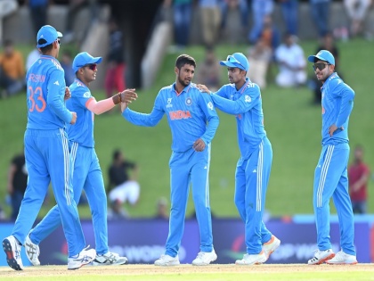 INDU19 vs BANU19: India beats Bangladesh by 84 runs in Under-19 World Cup, Sammy Pandey takes 4 wickets | IND vs BAN Under-19 World Cup: भारत ने अंडर- 19 विश्व कप में बांग्लादेश को 84 रन से हराया, सैमी पांडे ने झटके 4 विकेट