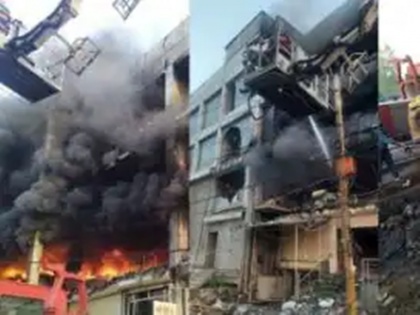 Mundka fire absconding owner Manish Lakra arrested magistrate inquiry ordered | मुंडका अग्निकांड: हादसे के दो दिन बात इमारत का फरार मालिक गिरफ्तार, मजिस्ट्रेट जांच के आदेश, 27 लोगों की हुई थी मौत