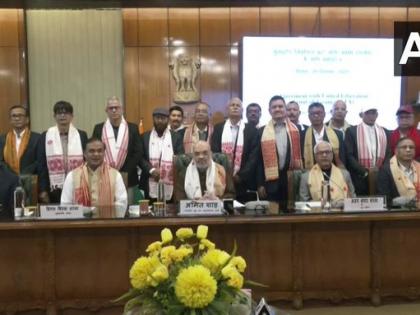 ULFA-Government Signed 2023 United Liberation Front of Assam pro-talks faction signed tripartite Memorandum of Settlement pact Centre and Assam government in presence of Union Home Minister Amit Shah, Assam CM Himanta Biswa Sarma | ULFA- Government Signed 2023: उल्फा और केंद्र सरकार में शांति समझौते पर हस्ताक्षर, शाह ने कहा- असम और पूरे उत्तर-पूर्व ने हिंसा झेली, 10000 लोगों को जान गंवानी पड़ी, देखें वीडियो ULFA-Government Signed 2023 United Liberation Front of Assam pro-talks faction signed tripartite Memorandum of Settlement pact Centre and Assam government in presence of Union Home Minister Amit Shah, Assam CM Himanta Biswa Sarma | ULFA- Government Signed 2023: उल्फा और केंद्र सरकार में शांति समझौते पर हस्ताक्षर, शाह ने कहा- असम और पूरे उत्तर-पूर्व ने हिंसा झेली, 10000 लोगों को जान गंवानी पड़ी, देखें वीडियो