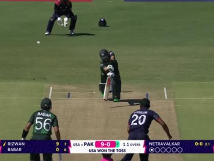 United States vs Pakistan, 11th Match USA vs PAK Live Score, T20 World Cup 2024 Pakistan out 30 runs 3 wickets Rizwan, Fakhar Usman dealt cheaply | USA vs PAK Live Score, T20 World Cup 2024: रिजवान, फखर और उस्मान सस्ते में निपटे, अमेरिका के खिलाफ पाकिस्तान को 30 पर लगे 3 झटके