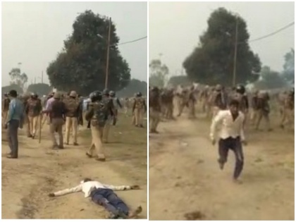 BJP share UP police not beat Unnao farmer Whose video shared by Priyanka Gandhi | प्रियंका गांधी का आरोप, UP पुलिस ने मारकर इसे किया अधमरा, लेकिन वह शख्स अचानक ही दौड़ने लगा, देखें वीडियो में सच्चाई