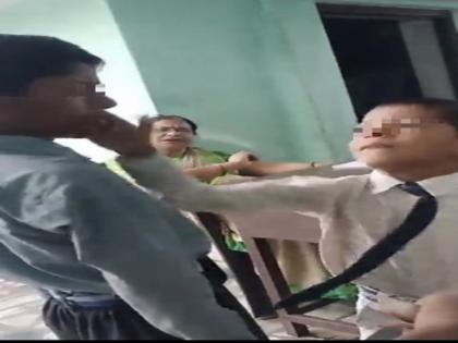 UP Female teacher slapped child of minority community from other students class Rahul Gandhi said this | यूपी: महिला टीचर ने बच्चे को दूसरे छात्रों से क्लास में मरवाया थप्पड़, राहुल गांधी ने ट्वीट कर कही यह बात UP Female teacher slapped child of minority community from other students class Rahul Gandhi said this | यूपी: महिला टीचर ने बच्चे को दूसरे छात्रों से क्लास में मरवाया थप्पड़, राहुल गांधी ने ट्वीट कर कही यह बात