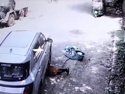 up kanpur man sleeps on road run over by car and dead viral video | Viral Video: कानपुर में सड़क पर सो रहे शख्स पर चढ़ी कार और फिर घट गई यह घटना, देखें वायरल वीडियो