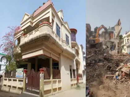 prayagraj voilence rjd Oppose demolished house javed pump Afreen Fatima house | हीरोइन का छज्जा टूटा तो लोकतंत्र खतरे में था, आफरीन का घर तोड़े जाने पर मुंह में गुजराती फेविकोल लग गया हैः राजद