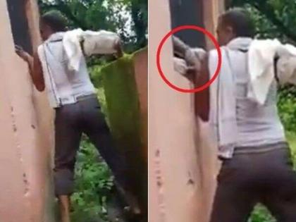 desi jugaad to get the vaccine in india watch funny video shared by tej pratap yadav on social media | कोरोना से जंग के बीच वैक्सीन के लिए जद्दोजहद, दीवार पर चढ़कर संपन्न हुआ टीकाकरण, तेज प्रताप यादव ने शेयर किया वीडियो desi jugaad to get the vaccine in india watch funny video shared by tej pratap yadav on social media | कोरोना से जंग के बीच वैक्सीन के लिए जद्दोजहद, दीवार पर चढ़कर संपन्न हुआ टीकाकरण, तेज प्रताप यादव ने शेयर किया वीडियो