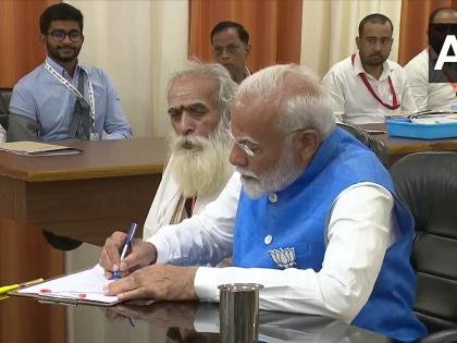 PM Narendra Modi files Nomination four people proposers reach Varanasi DM office with prime minister | PM Narendra Modi files Nomination: वो 4 लोग, जो प्रस्तावक के रूप में प्रधानमंत्री नरेंद्र मोदी के साथ पहुंचे वाराणसी डीएम ऑफिस, जानें