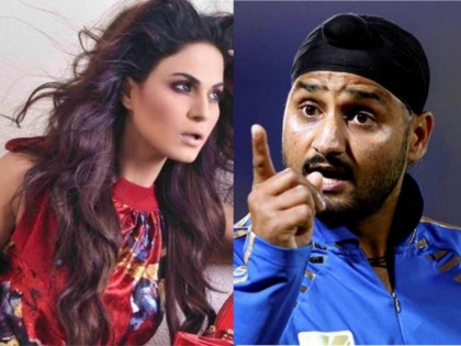 Harbhajan Singh slams Veena Malik for spelling mistake in Twitter war over Imran Khan's speech | हरभजन को जवाब देते हुए उल्टा फंसी पाकिस्तानी एक्ट्रेस वीना मलिक, भज्जी ने लगा दी क्लास