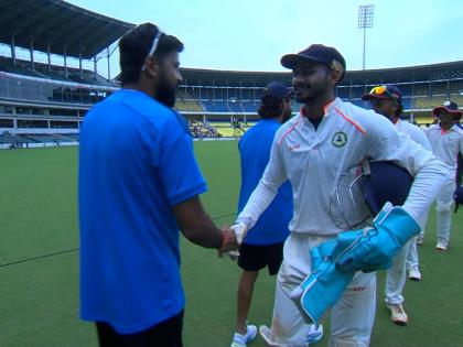 Vidarbha vs Rest of India Irani Cup VID 342-232 ROI 214-267 Vidarbha won 93 runs became Irani Cup champion third time Kishan, Patidar, Gaikwad Akashdeep  | Vidarbha vs Rest of India, Irani Cup: देखते रह गए किशन, पाटीदार, गायकवाड़ और आकाशदीप?, शेष भारत को 93 रन से हराकर तीसरी बार ईरानी कप चैंपियन विदर्भ