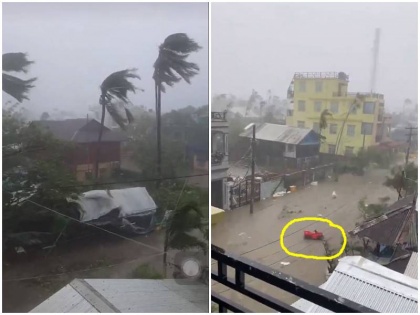 Video massive devastation of Cyclone Mocha Myanmar went viral heavy damage due to high speed winds | Cyclone Mocha: म्यांमार में चक्रवाती तूफान ‘मोचा’ के भारी तबाही वाला वीडियो वायरल, तेज रफ्तार हवाओं से हो रहा भारी नुकसान
