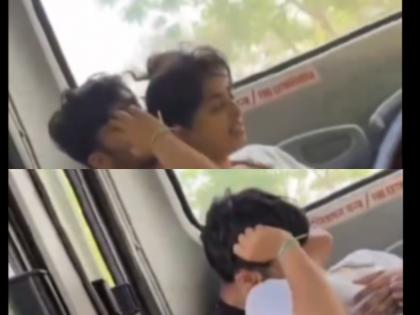 viral Video of couple getting intimate on CRUT bus in Odisha netizens demand strict action watch | Viral Video: यात्रियों से भरी बस में कपल ने की ऐसी हरकत, वीडियो वायरल होते ही उठी कार्रवाई की मांग; देखें viral Video of couple getting intimate on CRUT bus in Odisha netizens demand strict action watch | Viral Video: यात्रियों से भरी बस में कपल ने की ऐसी हरकत, वीडियो वायरल होते ही उठी कार्रवाई की मांग; देखें
