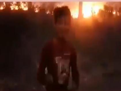 Man Boastfully Claims Of Setting Mountain On Fire In Instagram Post Days After Massive Fire In Nainital | VIDEO:'पहाड़ को जलाकर हमको एकदम भस्म करना है, नैनीताल में भीषण आग के कुछ दिनों बाद एक शख्स की वीडियो वायरल