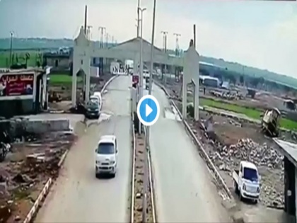 Explosion at the Turkey-Syria border caught on CCTV footage, shared as pulwama terror attack video | पुलवामा धमाके के नाम पर वायरल हो रहा ये वीडियो, जानिए क्या है सच्चाई