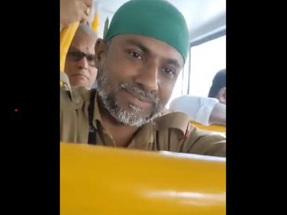 Karnataka Woman forcibly removes bus conductor cap citing law in Bengaluru users criticize woman on viral video | कर्नाटक: बेंगलुरु में महिला ने कानून का हवाला देकर जबरन बस कंडक्टर की उतरवाई टोपी, वायरल वीडियो पर यूजर्स ने की महिला आलोचना Karnataka Woman forcibly removes bus conductor cap citing law in Bengaluru users criticize woman on viral video | कर्नाटक: बेंगलुरु में महिला ने कानून का हवाला देकर जबरन बस कंडक्टर की उतरवाई टोपी, वायरल वीडियो पर यूजर्स ने की महिला आलोचना