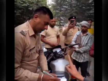 Viral Video While challan was being issued girl made video policeman slapped her girl had gone to Nainital from Delhi | Viral Video: चालान काटते वक्त युवती ने बनाया वीडियो, पुलिसवाले ने जड़ दिया थप्पड़; दिल्ली से नैनीताल घूमने गई थी युवती